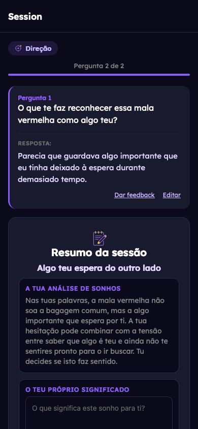 Exemplo fictício: Recebe a tua reflexão